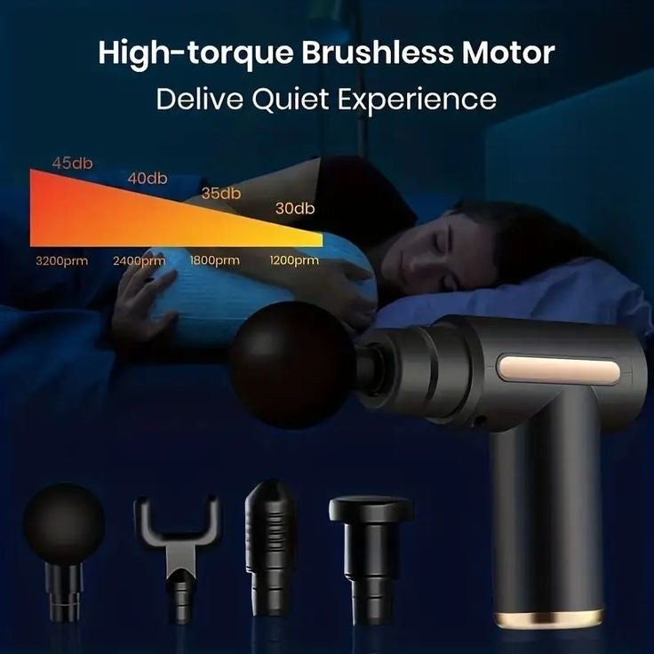 mini pistola massageadora muscular portátil