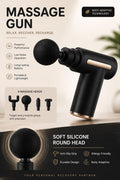 mini pistola massageadora muscular portátil